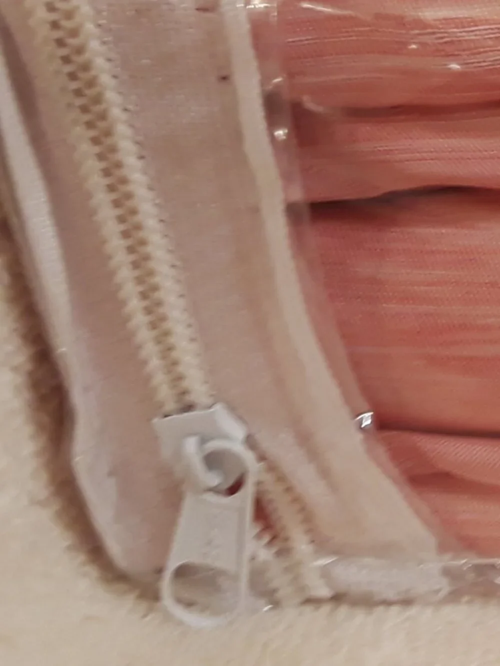 Oak + Ivory Queen Sheet Set 4-Pc Melange Peachy/Pink Microfiber NWT Bedding